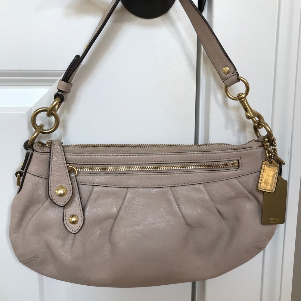 Neutral Coach Purse - Picture 2 of 7